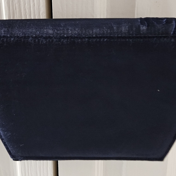 Blue Embroidered Evening Bag - Picture 4 of 5